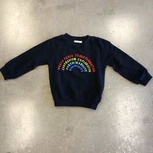 Michelle By Comune Toddler World Peace Sweatshirt